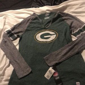 Long sleeve Green Bay Packers top